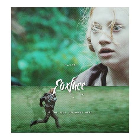 foxface hunger games|A quote from The Hunger Games .